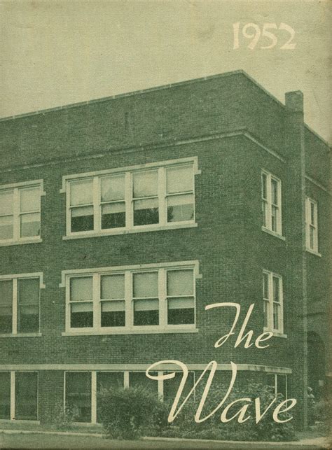 1952 yearbook from Waverly High School from Waverly, Illinois for sale