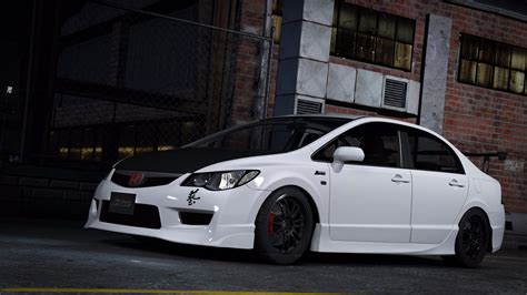 2008 Honda Civic Type R FD2 Mugen J S Racing RHD GTA5 Mods