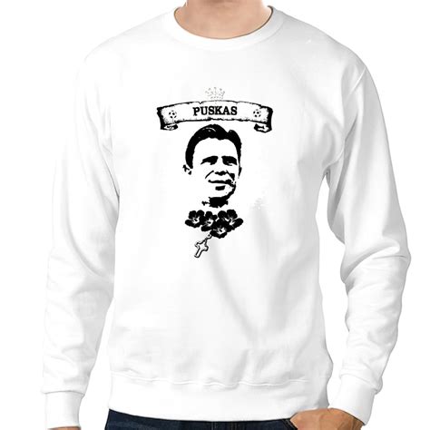 Ferenc Puskas Sweatshirts Sold By Lemmys Garage SKU 92578151 Printerval