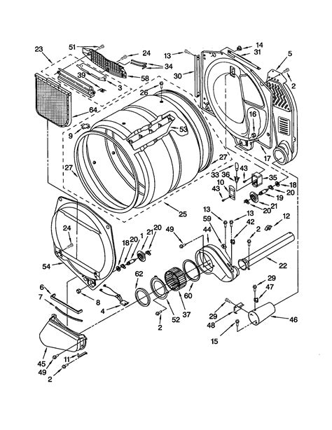 Whirlpool Cabrio Dryer Parts Manual