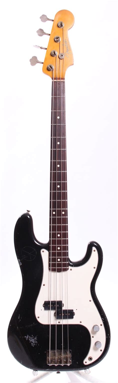 Fender Jv Precision Bass Reissue Black Bass For Sale Yeahman S