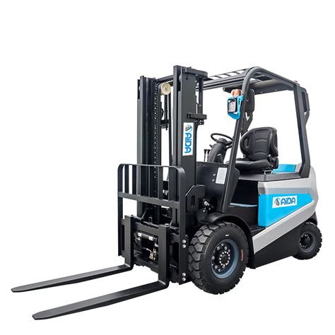 Four Wheels Mini Electric Forklift Ton Ton Lifting M Electric Fork