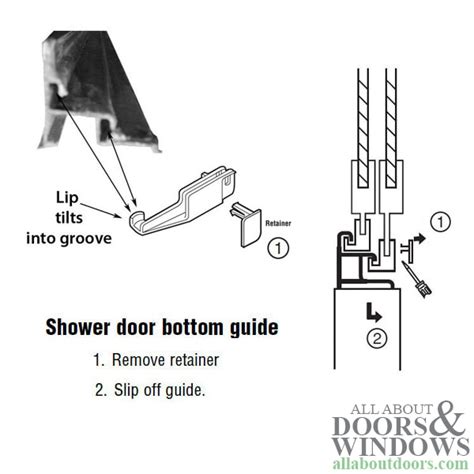 Glass Shower Door Parts Diagram Glass Door Ideas