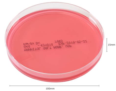 Order By The Package Of Msa Usp X Mm Plate For Staphylococcus