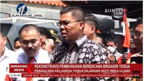 Sebut Nama Jokowi Kamaruddin Simanjuntak Marah Usai Dilarang Lihat