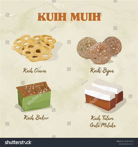Lukisan Kuih Muih Tradisional Kuih Muih Tradisional K