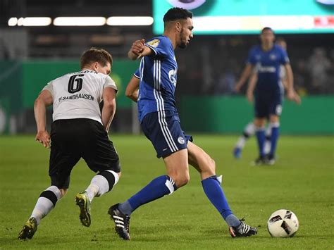 Bilder Sv Sandhausen Fc Schalke Achtelfinale Dfb Pokal