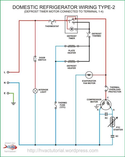 Fridge Refrigerator Start Relay Wiring Diagram