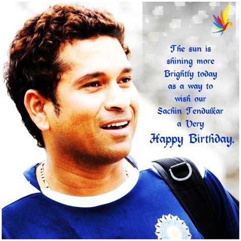 Sachin Tendulkar Birth Day Wishes Images, Status - NewsGater