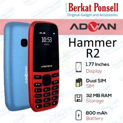 Jual Advan Hammer R Garansi Resmi Advan Tahun Indonesia Shopee