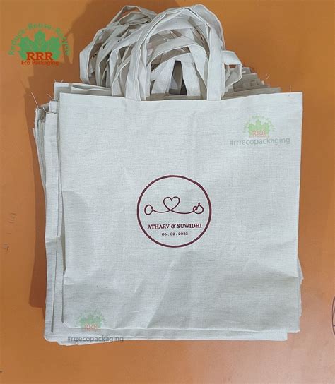 Handled Off White Cotton Shopping Bag 8kg Max At Rs 30piece In Pune