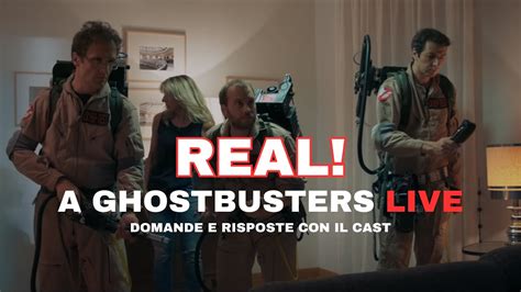 Domande E Risposte Con Il Cast Di Real A Ghostbusters Tale In Live