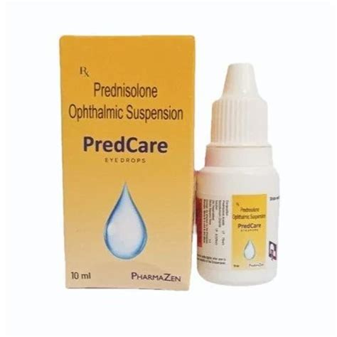 Predcare Prednisolone Opthalmic Suspension Eye Drops, Packaging Type ...