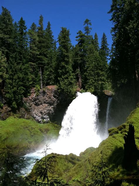 Sahalie Falls, Oregon | Waterfall, Oregon, Adventure