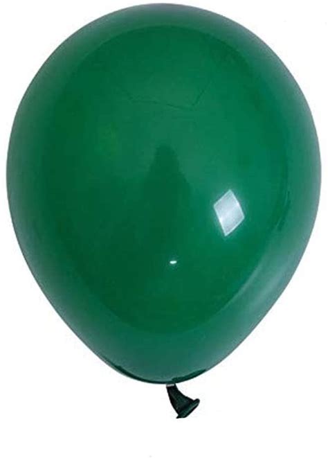 Globo De Latex 10 Uds 30 Cm Verde Oscuro