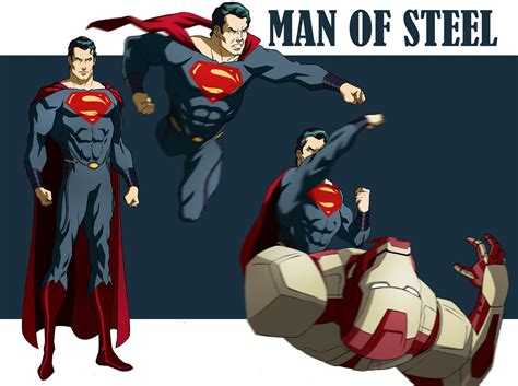 Man Of Steel Animated By Chubeto On Deviantart