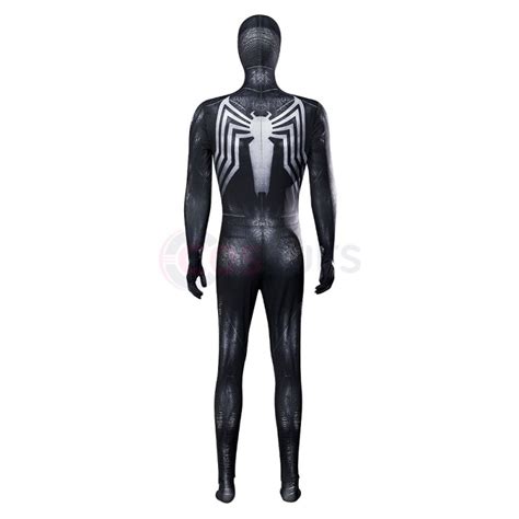 Spider-Man 2 Venom Symbiote PS5 Cosplay Costumes Halloween Suit - CosSuits