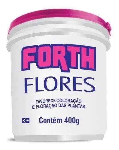 Fertilizante Adubo Forth Flores G Jardim Vaso Paisagismo