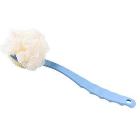 Brosse Pour Le Corps Avec Poils Et Loofah Doux Brosse De Bain Pour Le