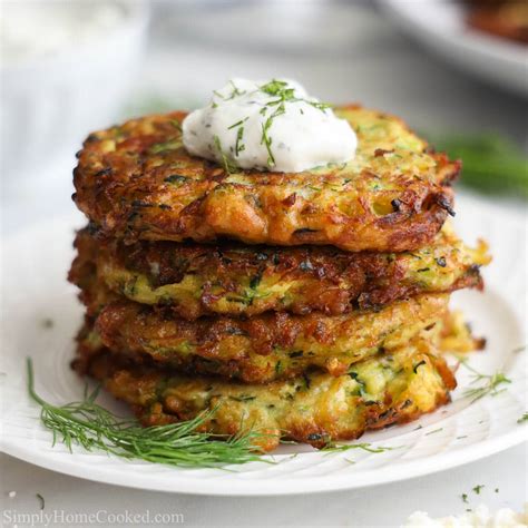 Zucchini Fritters Recipe - Simply Home Cooked