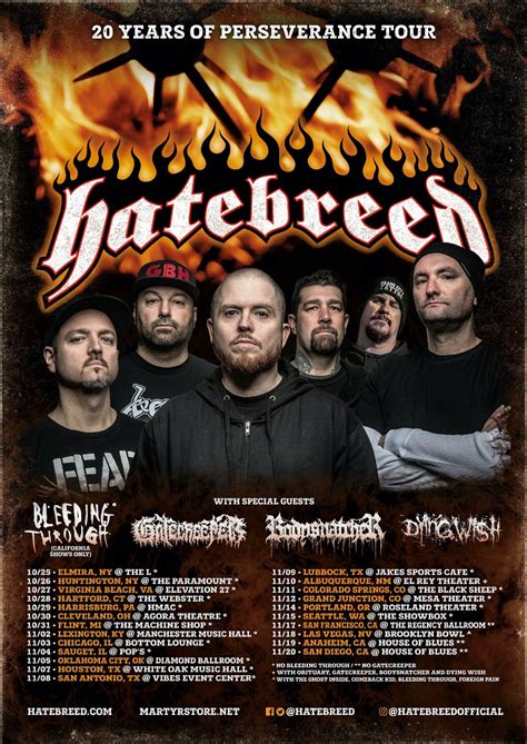 Hatebreed Announce Chicago Show Special Guest At Years Of