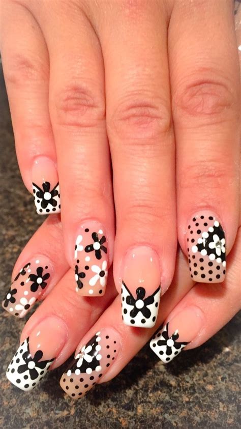 40 Beautiful Polka Dots Nail Art Ideas For Women Dot Nail Art Polka