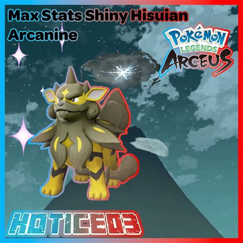 Alpha Arcanine Hisuian Hisui Pokémon Legends Arceus 54 OFF