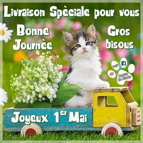 Épinglé sur 1er mai fête du muguet Saludos de buenos dias Festejo