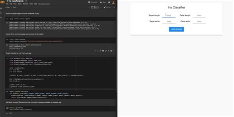 Turning A Google Colab Notebook Into A Web App