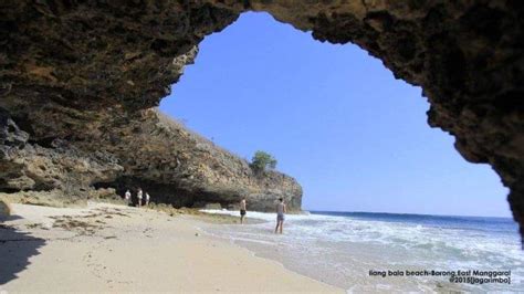 Pantai Liang Mbala Pantai Dengan Keindahan Pasir Putih Di Manggarai