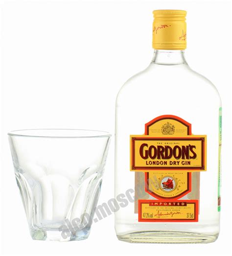 купить джин Gordons 0.375l джин Гордонс 0.375л цена