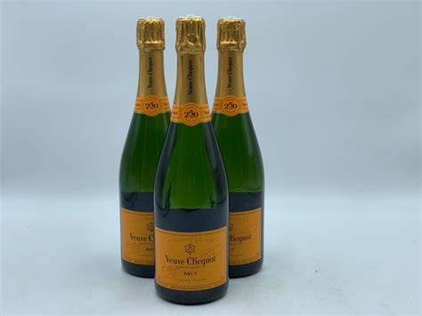 Veuve Clicquot Carte Jaune Champagne Brut 3 Bottles Catawiki