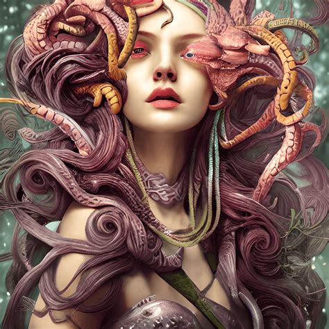 Cinematic Scene Of Realistic Medusa Creative Fabrica