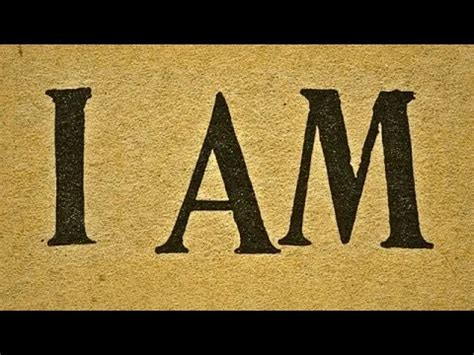 Why ‘I Am' is The Key to Shaping Your Reality - YouTube