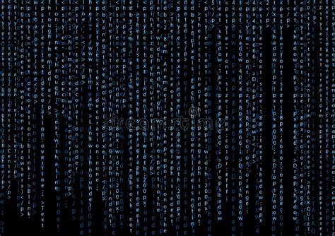 Coding Background Wallpaper For Designs Stock Illustration