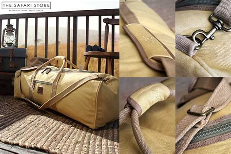 Canvas Duffle Bag For Safari Luggage The Safari Store Canvas