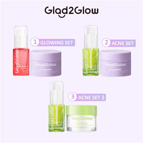 Jual Special Bundle In Glad Glow Pcs Skincare Paket Moisturizer