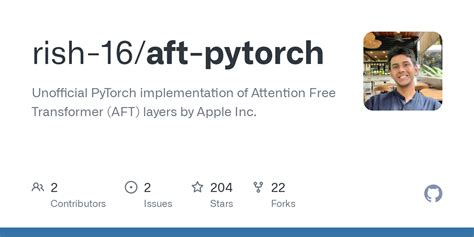 Github Rish Aft Pytorch Unofficial Pytorch Implementation Of