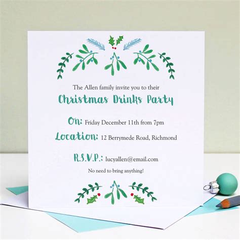 Funny Office Christmas Party Invitations