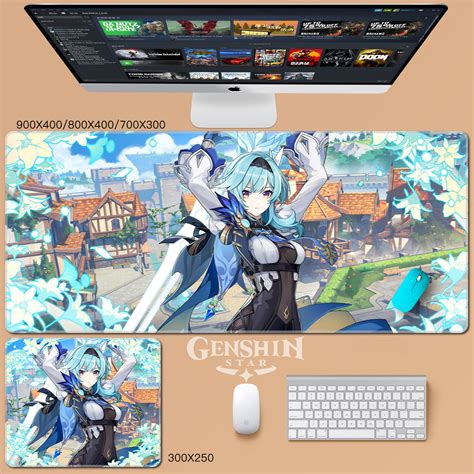 Genshin Impact Mouse Pad Summer Bikini Genshin Star
