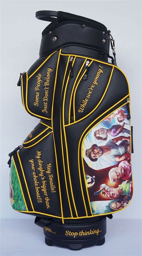 Caddyshack Golf Bag Fully Customizable With Your Name Your Logo