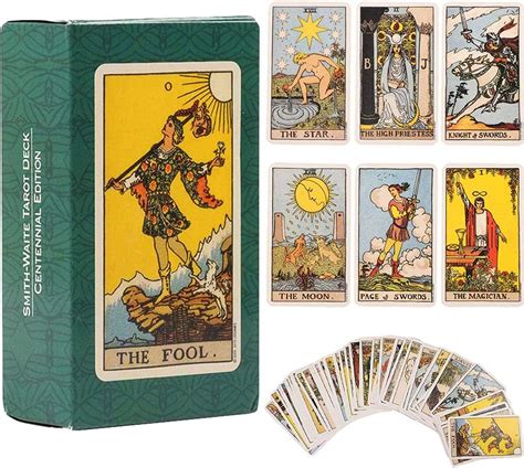 78pcs Vintage Smith Waite Rider Centennial Tarot Deck Original Card