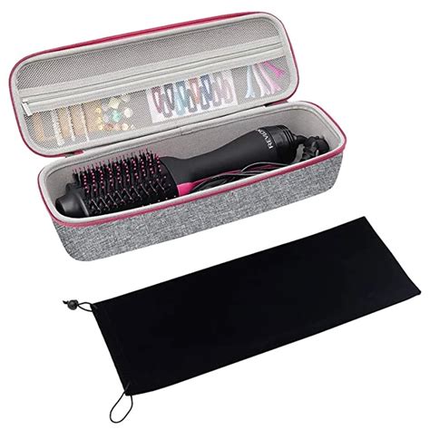 Eva Hard Portable Carrying Protect Pouch For Revlon One Step Hair Dryer And Volumizer Hot Air