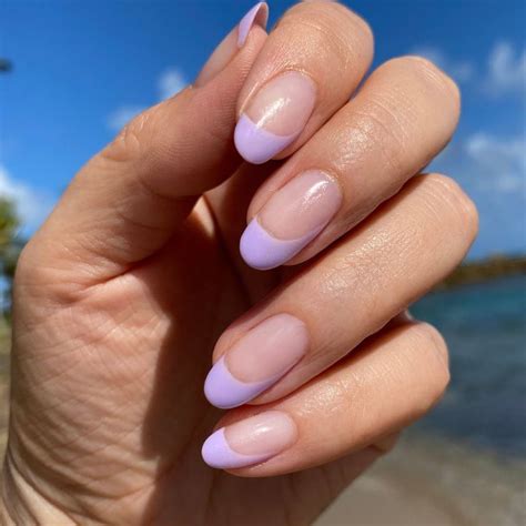 40 Oval Nail Designs Thatll Convince You To Round Your Edges Lilac