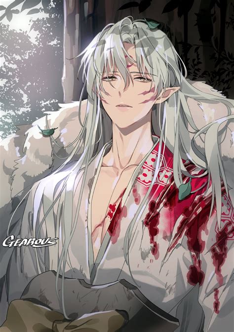 Sesshomaru Red Eyes