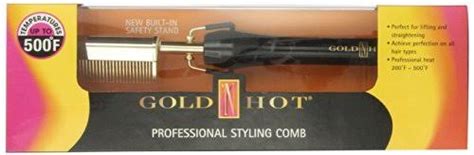 Gold N Hot Professional Styling Comb With Mtr Multi Temp Regulator Ritoyou