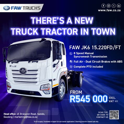 Special Offers Faw Trucks