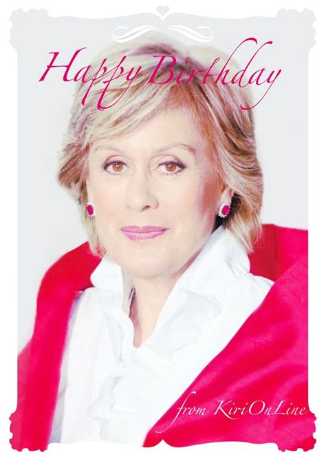 Pin By Mary Wallin On Kiri Te Kanawa Kiri Te Kanawa Dame Happy Birthday