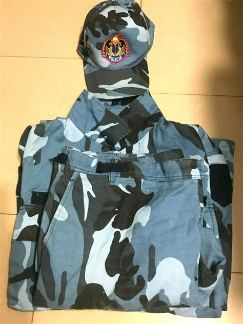 ALBANIAN POLICE CAMOUFLAGE UNIFORM SET-very rare - Uniforms & BDUs