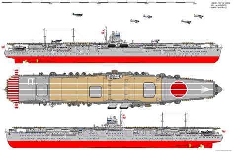 Soryu-class Aircraft Carrier (1942) by ijnfleetadmiral.deviantart.com ...